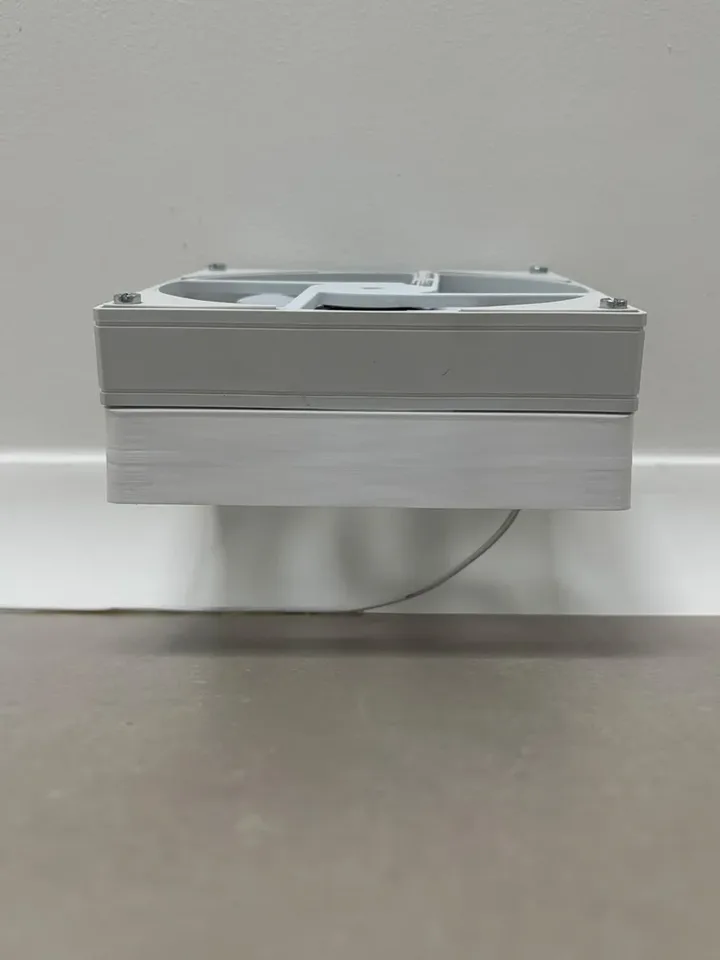 Smart Bathroom Fan Riser — 3D printed functional (photo 4 of 5)