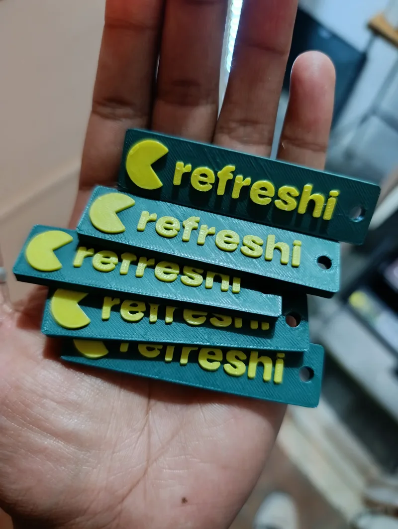 Refreshi Branded Keychains — 3D printed branded (photo 2 of 5)