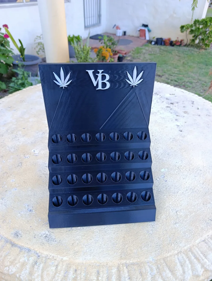 Velvet Burn Pre-Roll Display Stand — 3D printed branded (photo 2 of 5)