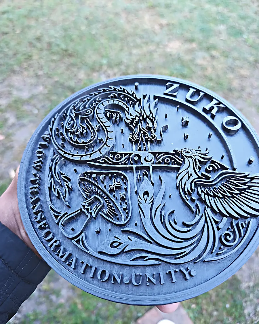 Zuko Coat of Arms — 3D printed branded (photo 3 of 4)