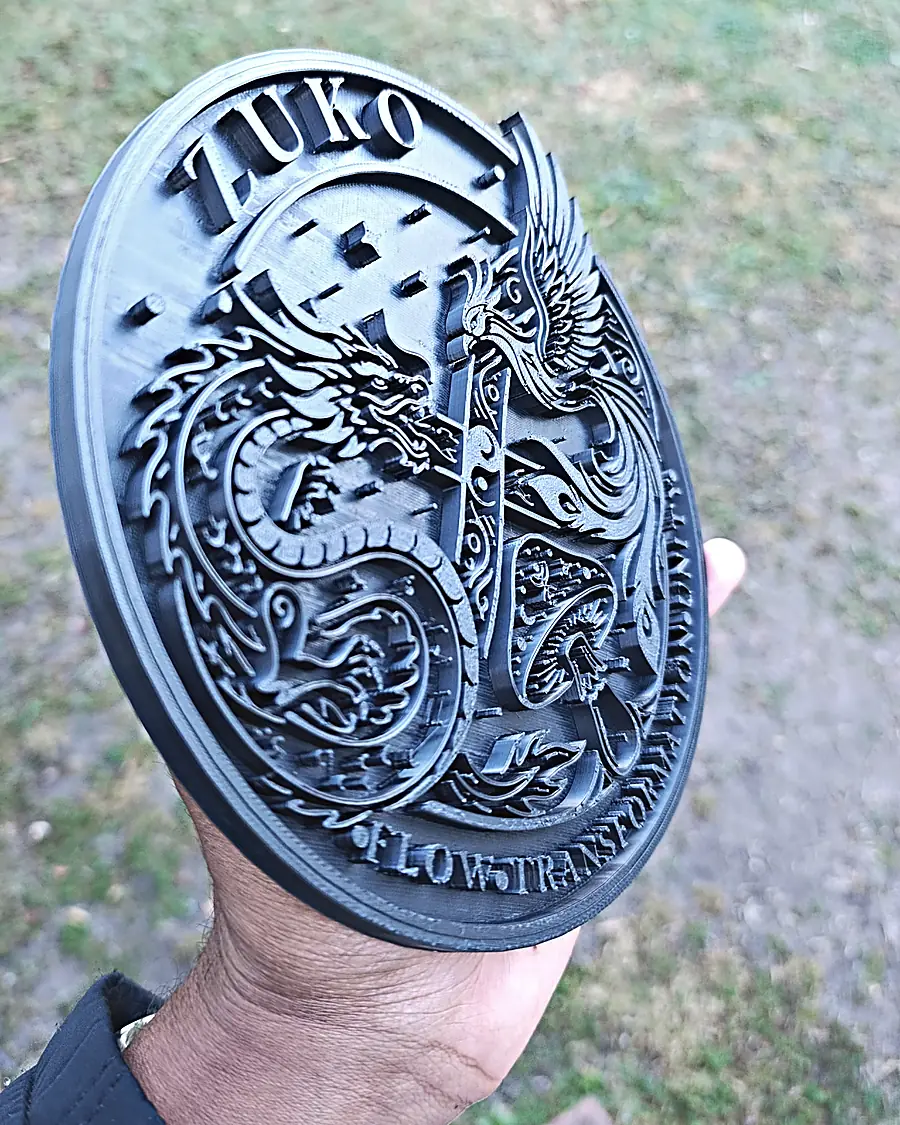 Zuko Coat of Arms — 3D printed branded (photo 4 of 4)